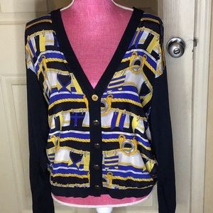 Celine Paris Cardigan Sweater